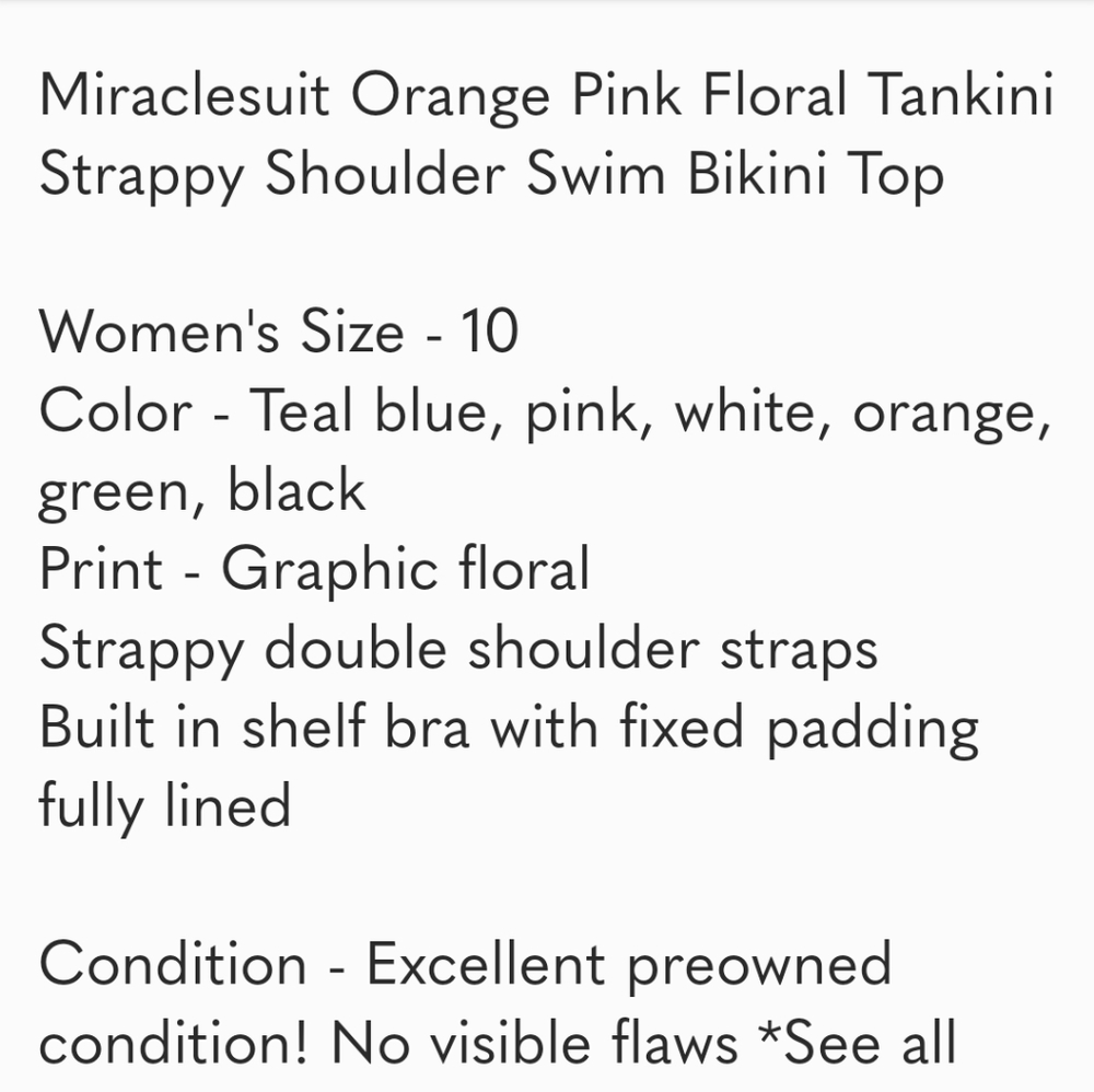 Miraclesuit Tankini - Picture 6 of 6